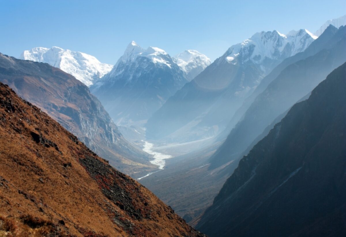 Langtang Valley view